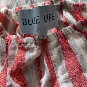 Blue life romper